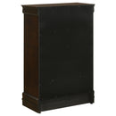 Coaster Furniture Louis Philippe 202415 5-Drawer Bedroom Chest - Cappuccino IMAGE 5