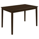 Coaster Furniture Guillen 150232 5-piece Rectangular Dining Table Set - Cappuccino IMAGE 1