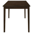 Coaster Furniture Guillen 150232 5-piece Rectangular Dining Table Set - Cappuccino IMAGE 3