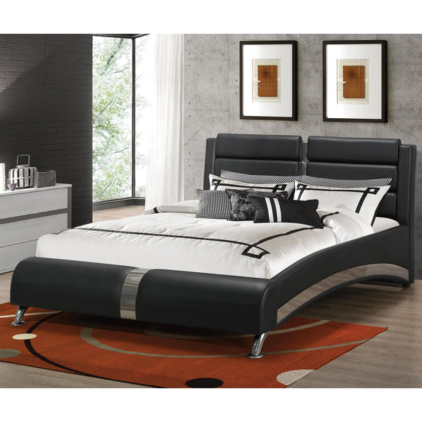 Coaster Furniture Jeremaine King Upholstered Bed 300350KE IMAGE 1