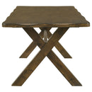 Coaster Furniture Alston Dining Table with Trestle Base 106381 IMAGE 3