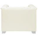 Coaster Furniture Chaviano Stationary Leatherette Chair 505393 IMAGE 5