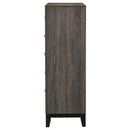 Coaster Furniture Watson 212425 5-Drawer Bedroom Chest - Grey Oak IMAGE 4