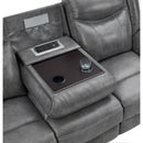 Coaster Furniture Conrad 650354 Upholstered Padded Arm Motion Sofa - Grey IMAGE 11