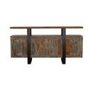 Coaster Furniture Ditman 110185 4-door Solid Wood Sideboard Buffet - Grey Sheesham IMAGE 6