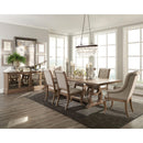 Coaster Furniture Brockway 110292 Upholstered Dining Chair - Barley Brown (Set of 2) IMAGE 8