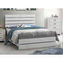 Coaster Furniture Brantford 207051KE Wood Eastern King Panel Bed - Coastal White IMAGE 4
