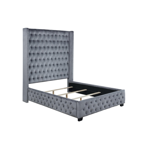 Coaster Furniture Rocori Queen Upholstered Platform Bed 306075Q IMAGE 1