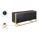 Meridian Sherwood Black Wood Sideboard/Buffet IMAGE 9