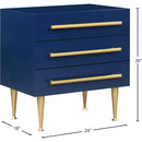 Meridian Marisol Navy Night Stand IMAGE 10