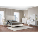 Meridian Marisol White Night Stand IMAGE 9