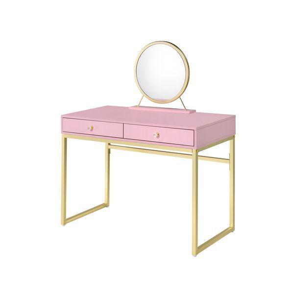 Acme Furniture Coleen 2-Drawer Vanity Table AC00668 IMAGE 1