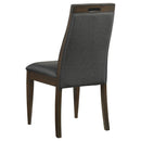 Coaster Furniture Wes 115272 Upholstered Dining Side Chair - Dark Walnut IMAGE 5
