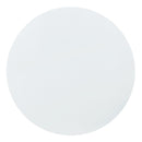 Acme Furniture Round Fallon Dining Table with Faux Marble Top and Pedestal Base DN01189 IMAGE 4