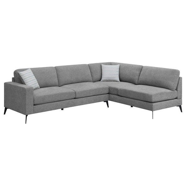 Coaster Furniture Clint Fabric Sectional 509806 IMAGE 1