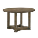 Acme Furniture Round Parfield Dining Table with Pedestal Base DN01809 IMAGE 1