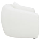 Coaster Furniture Isabella 509873 Faux Sheepskin Upholstered Accent Chair - Natural IMAGE 7