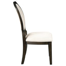 Coaster Furniture Twyla 115102 Oval Back Dining Side Chair - Dark Cocoa (Set of 2) IMAGE 7