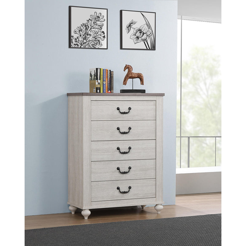 Coaster Furniture Stillwood 5-Drawer Chest 223285 IMAGE 2