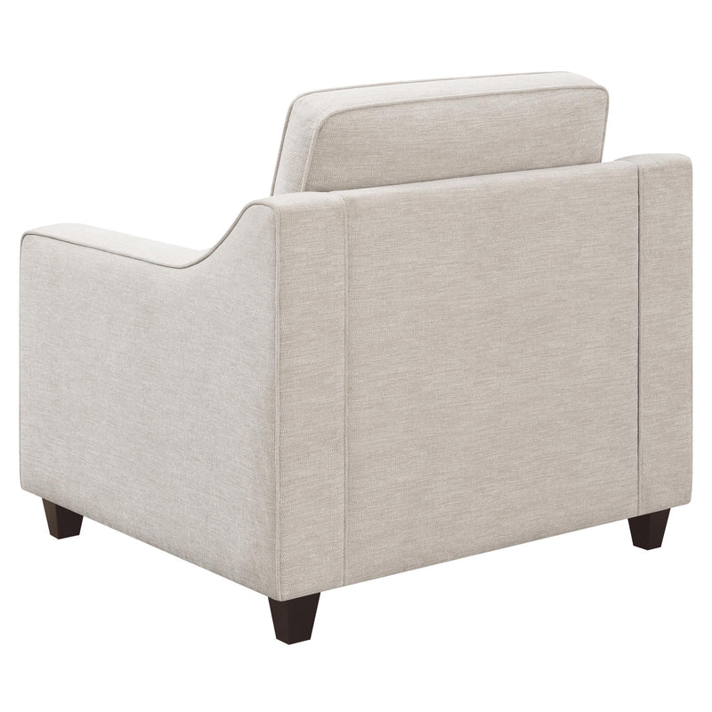 Coaster Furniture Christine Stationary Fabric Chair 552063 IMAGE 4