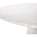 Meridian Formentera White Dining Table IMAGE 9