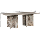 Meridian Verona Brown Dining Table (3 Boxes) IMAGE 7