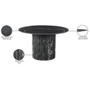 Meridian Genoa Black Dining Table IMAGE 10