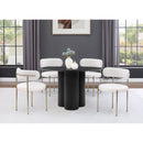 Meridian Simba Black Dining Table IMAGE 2