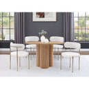 Meridian Simba Natural Dining Table IMAGE 2