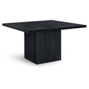 Meridian Belinda Black Oak Veneer Dining Table IMAGE 1