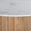 Meridian Oakhill Natural Dining Table IMAGE 5