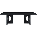 Meridian Rivas Black Dining Table IMAGE 3