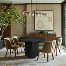 Meridian Mesa Black Dining Table IMAGE 2