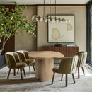 Meridian Mesa Natural Oak Dining Table IMAGE 2