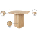 Meridian Mesa Natural Oak Dining Table IMAGE 7