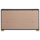 Coaster Furniture Marceline 222833 6-Drawer Dresser - Black IMAGE 7