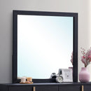 Coaster Furniture Marceline 222834 Dresser Mirror - Black IMAGE 2