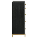 Coaster Furniture Arini 224335 5-Drawer Bedroom Chest - Black IMAGE 9