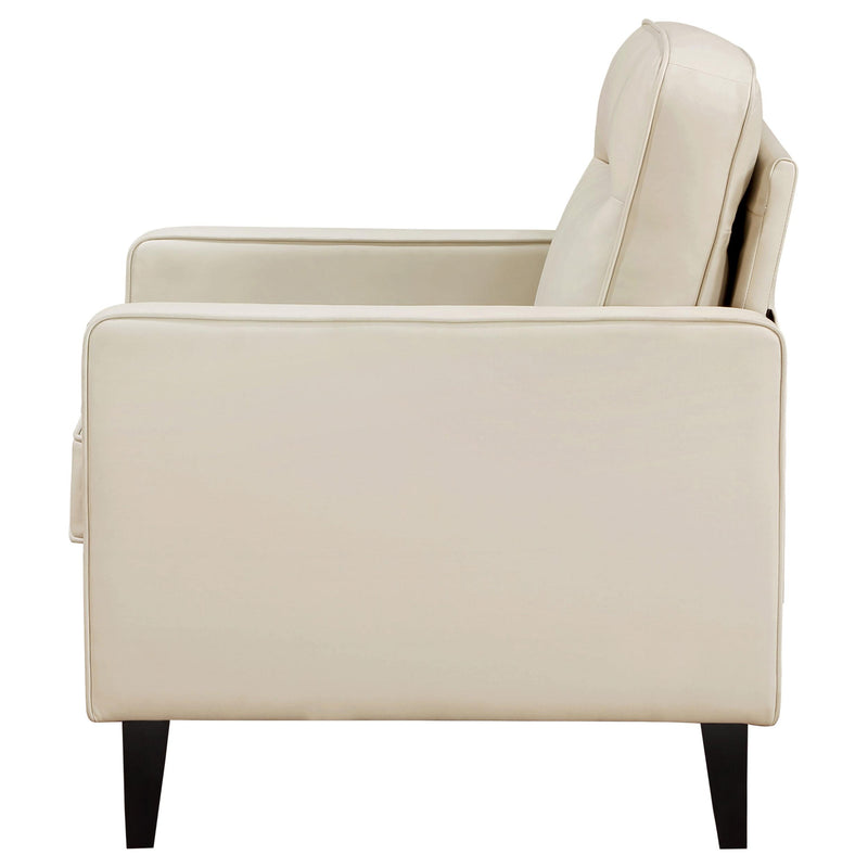 Coaster Furniture Jonah Stationary Leatherette Chair 509653 IMAGE 5