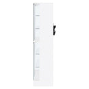 Coaster Furniture Cabra 950397 Display Case Curio Cabinet with Glass Shelves and LED Lighting - White High Gloss IMAGE 6