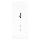 Coaster Furniture Cabra 950397 Display Case Curio Cabinet with Glass Shelves and LED Lighting - White High Gloss IMAGE 8