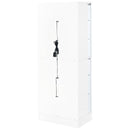 Coaster Furniture Cabra 950397 Display Case Curio Cabinet with Glass Shelves and LED Lighting - White High Gloss IMAGE 9