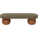 Meridian Bowie Olive Bench IMAGE 3