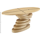 Meridian Moriah Oak Dining Table IMAGE 7