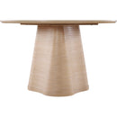 Meridian Bernada Natural Dining Table IMAGE 4