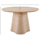 Meridian Bernada Natural Dining Table IMAGE 7