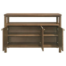 Coaster Furniture Crestmore 108575 52-inch Dining Cabinet Sideboard Buffet - Walnut IMAGE 4