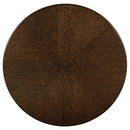 Coaster Furniture Landon 109400 60-inch Round Wood Pedestal Dining Table - Rich Brown IMAGE 3