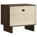 Coaster Furniture Glenwood 225012 2-Drawer Nightstand Bedside Table - Warm Brown IMAGE 6