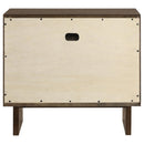 Coaster Furniture Glenwood 225012 2-Drawer Nightstand Bedside Table - Warm Brown IMAGE 7